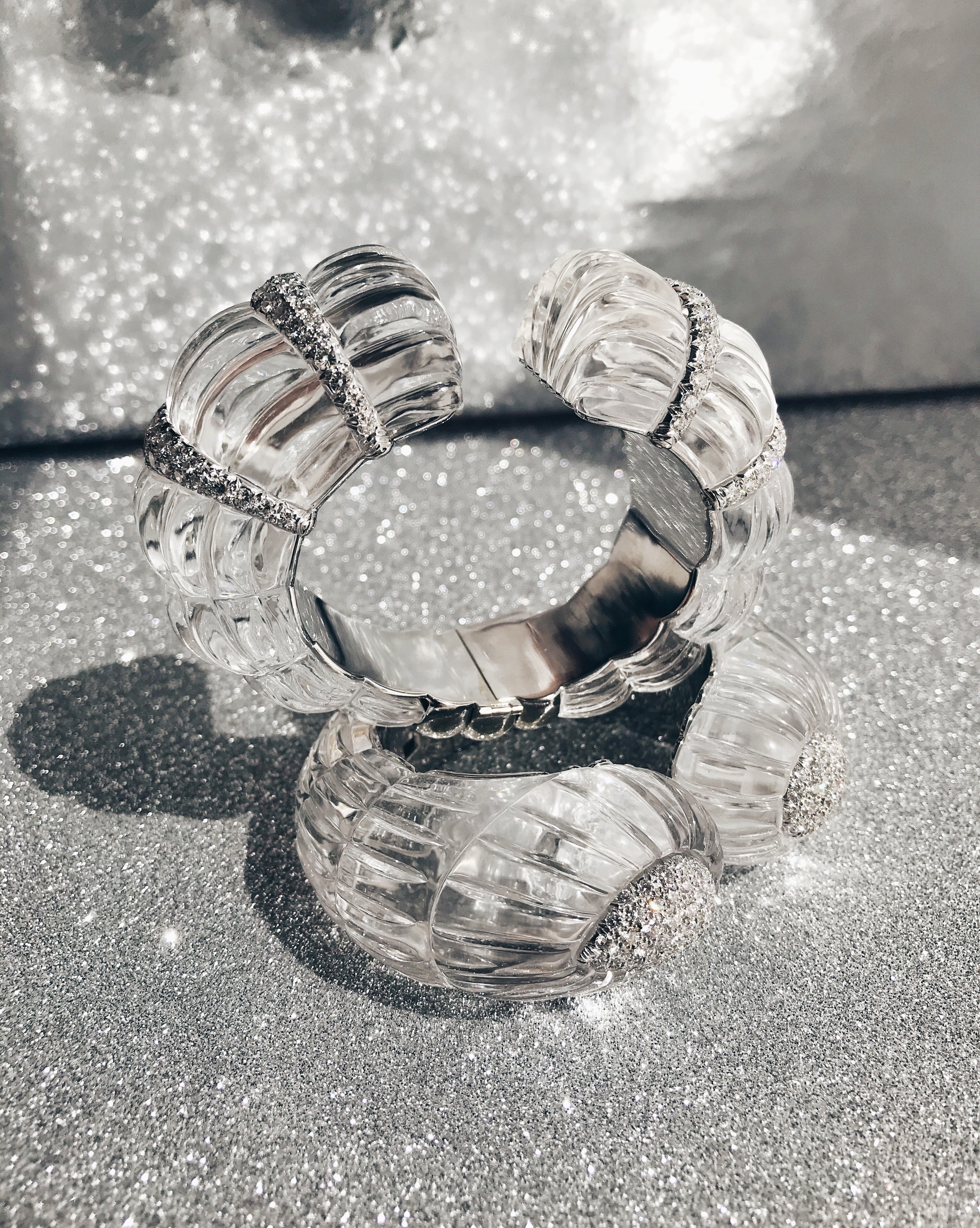 Rock sales crystal bracelet