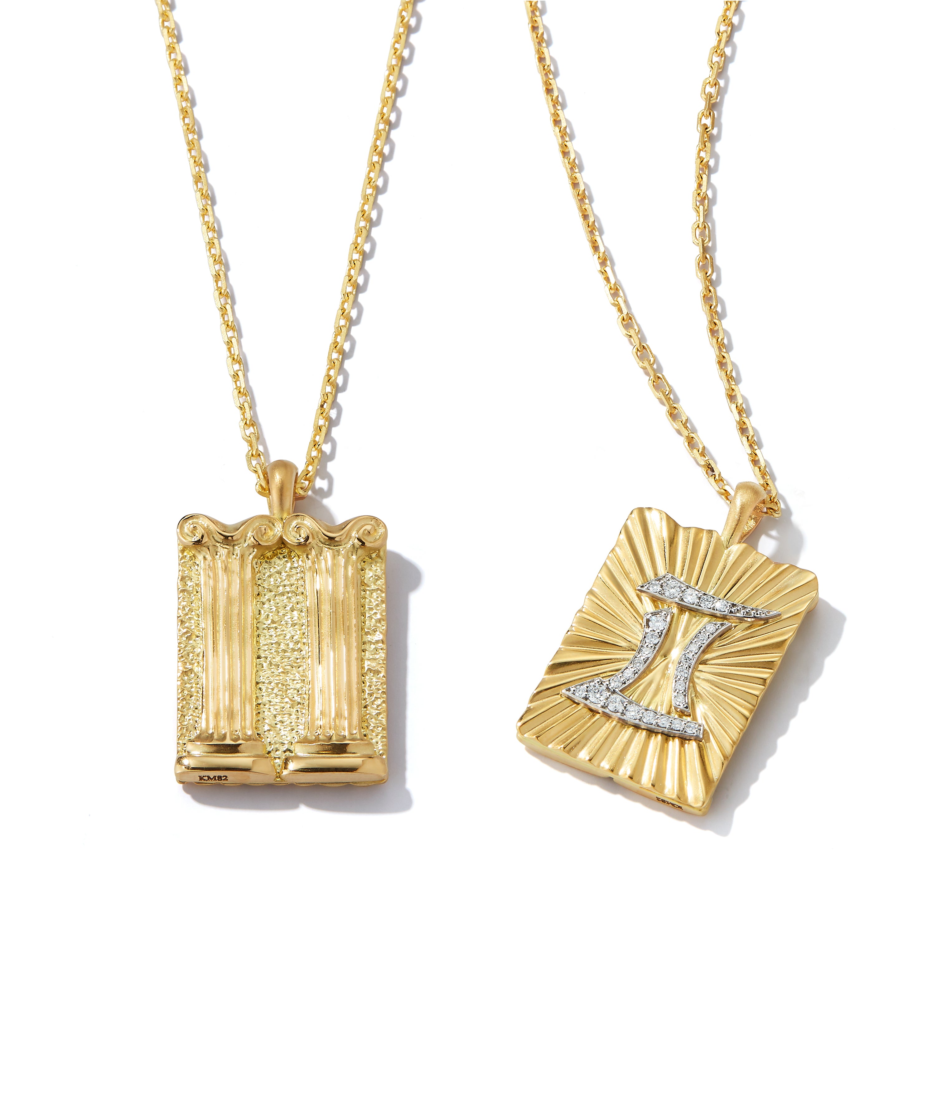 Pendant Webb Zodiac York Diamond Necklace | New Gemini David