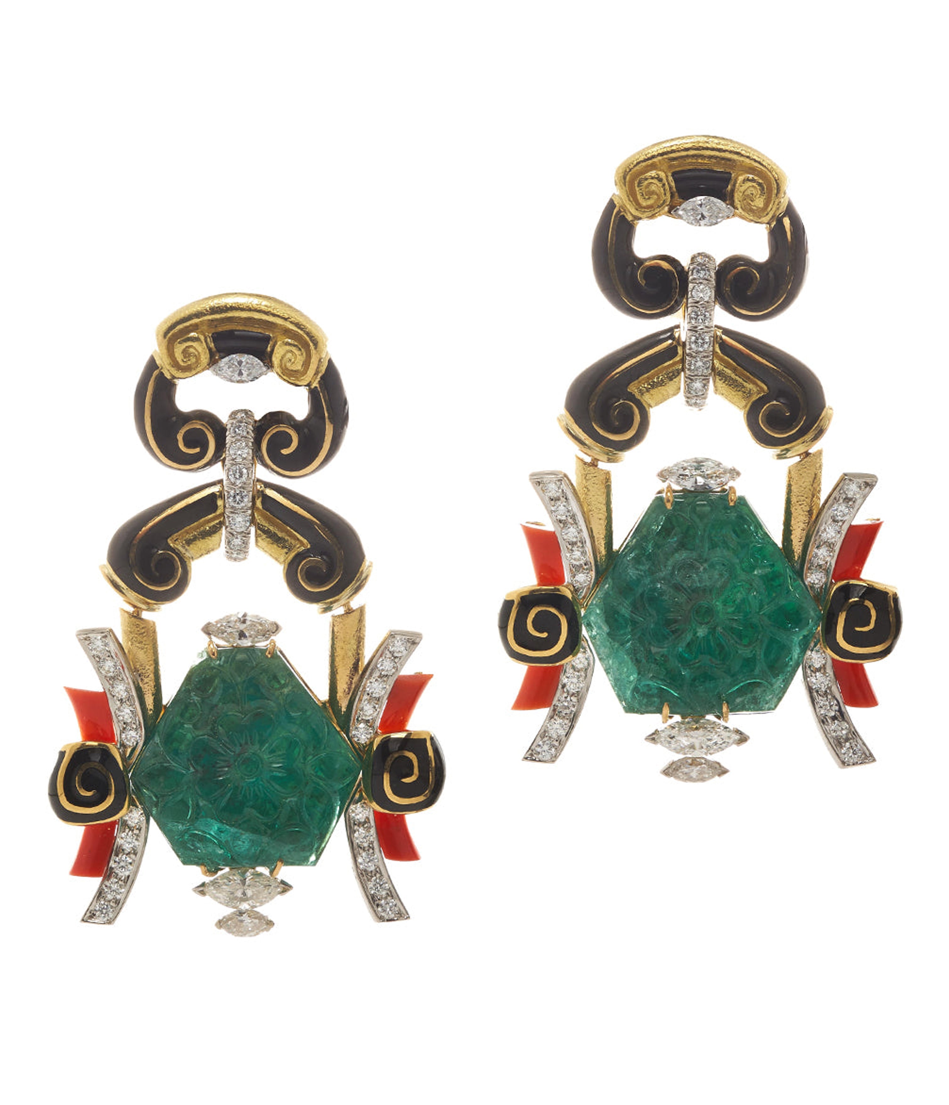 Samurai Earrings – David Webb